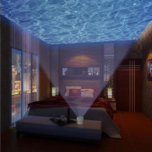 Ocean Night Light Projector W/ Built-in Speaker