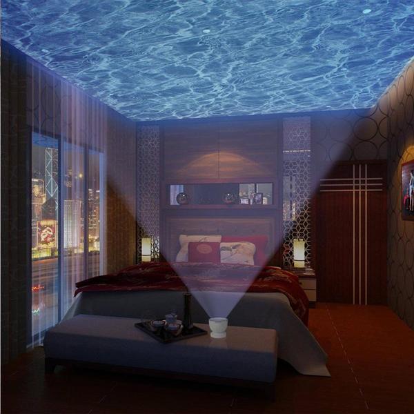 Ocean Night Light Projector W/ Built-in Speaker